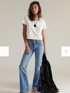 We The Free Flora Low-Rise Bootcut Jeans